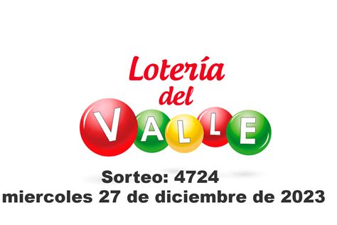 loteria del valle 27 de diciembre 2023